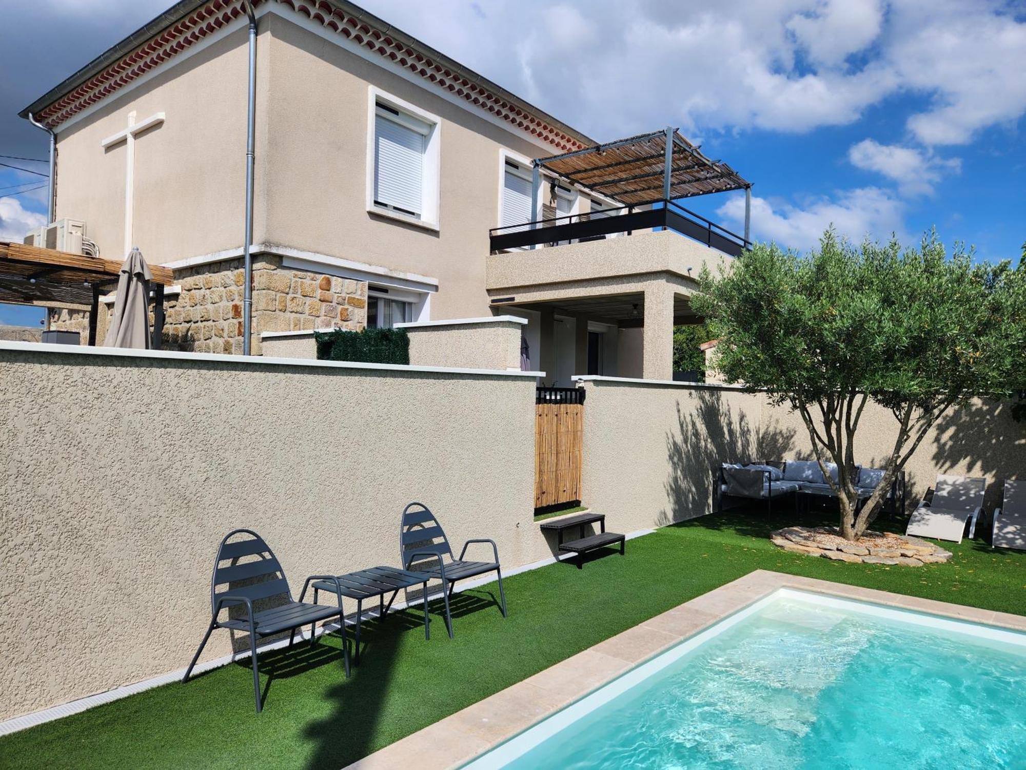 Gites Ma&Lia Sud Ardeche Saint-Étienne-de-Fontbellon Eksteriør billede